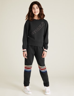 rainbow joggers womens