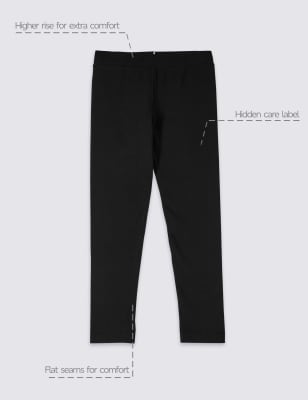 Heattech UniQLO Kids Extra Warm Leggings black Size 5-6. Brand New