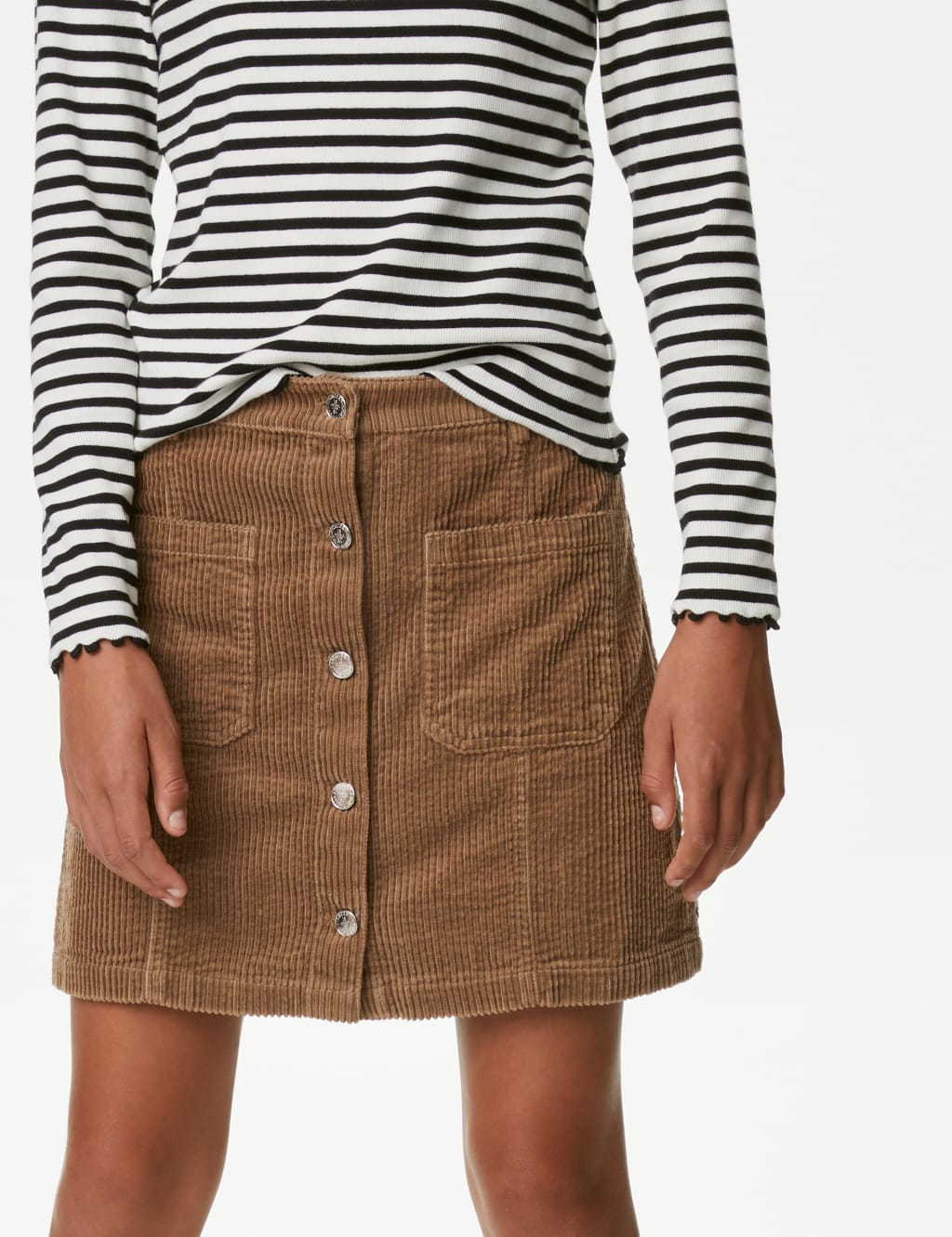 Pure Cotton Skirt (6-16 Yrs) image 3