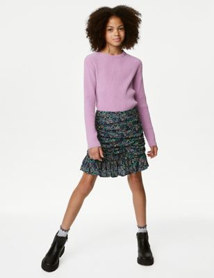 Mini Floral Skirt (6-16 Yrs)