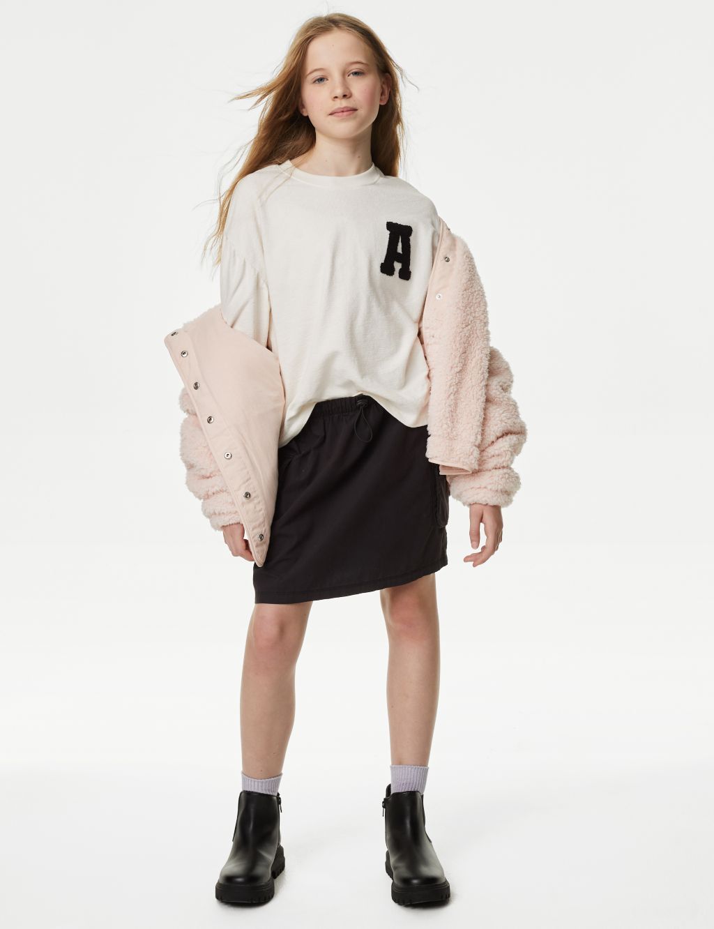 Pure Cotton Parachute Skirt (6-16 Yrs)