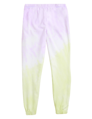 

Girls M&S Collection Cotton Rich Tie Dye Joggers (6-16 Yrs) - Yellow Mix, Yellow Mix