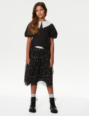 Black tutu shop skirt 6t