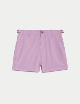 

Girls M&S Collection Pure Cotton Cargo Shorts (6-16 Yrs) - Lilac, Lilac