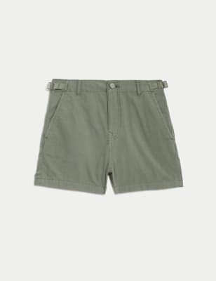 

M&S Collection Cargo-Shorts aus reiner Baumwolle (6-16 Jahre) - Green, Green