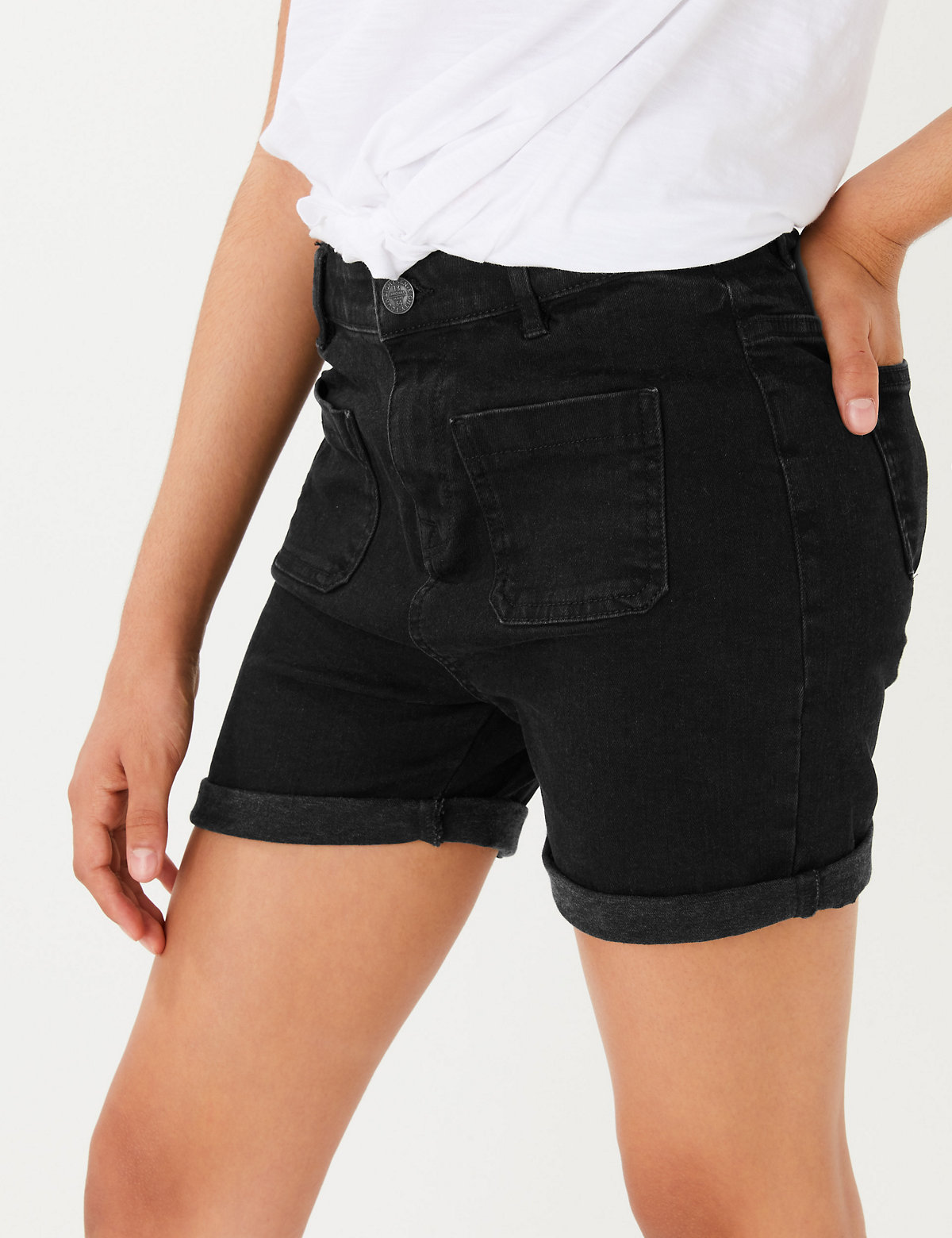 Regular Denim Shorts (6-16 Yrs)