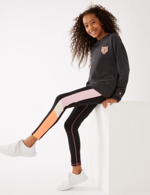 Girls Sports Leggings, Kids Sports Leggings