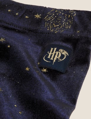 

Girls M&S Collection Harry Potter™ Velvet Glitter Leggings (6-16 Yrs) - Navy Mix, Navy Mix