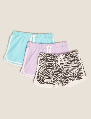 Lot de 3 shorts 100 % coton (du 6 au 16 ans) - Multi