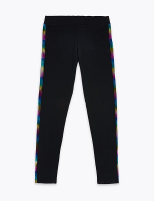 Rainbow Side Tape Leggings (6-16 Yrs)