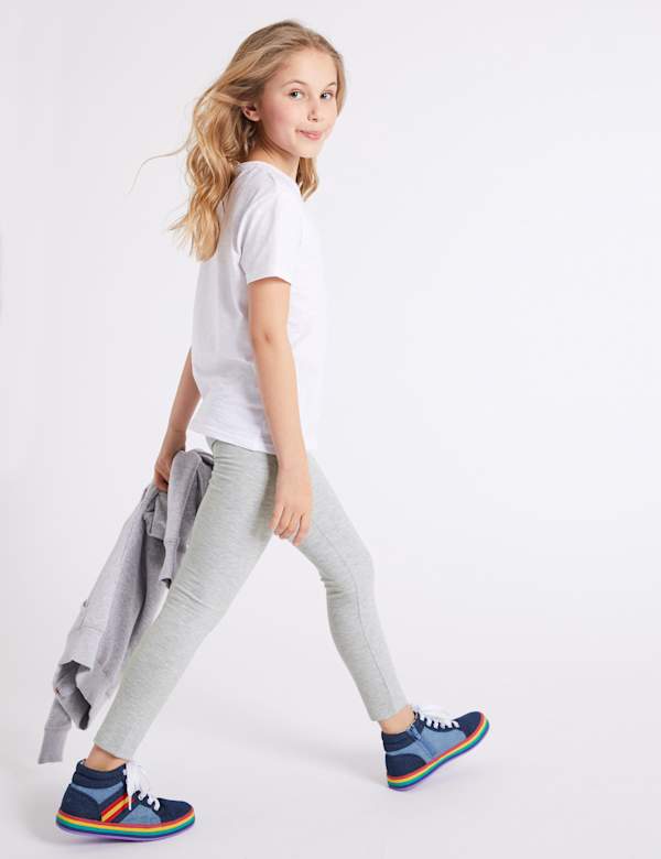 Grey Leggings with Stretch (3-16 Yrs)