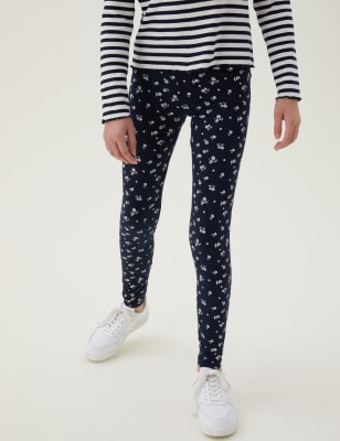 

M&S Collection 5er-Pack gemusterte Leggings mit hohem Baumwollanteil (6-16 Jahre) - Multi, Multi
