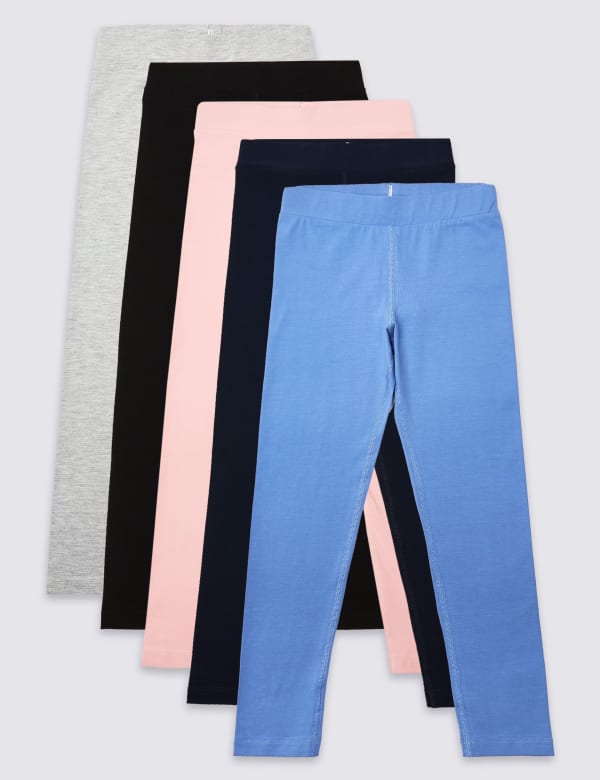 5 Pack Adaptive Leggings (3-16 Yrs)