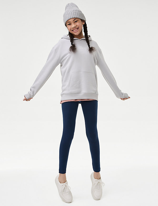 Cotton Rich Leggings with Stretch (2-16 Yrs) - MX
