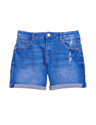 

Girls M&S Collection Denim Shorts (6-16 Yrs), Denim