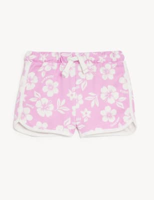 

Girls M&S Collection Pure Cotton Tropical Print Shorts (6 - 16 Yrs) - Pink Mix, Pink Mix