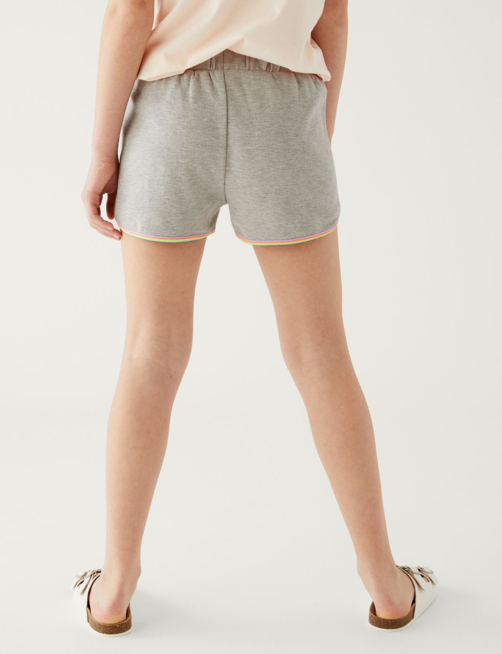 Cotton Rich Striped Shorts (6-16 Yrs) image 4