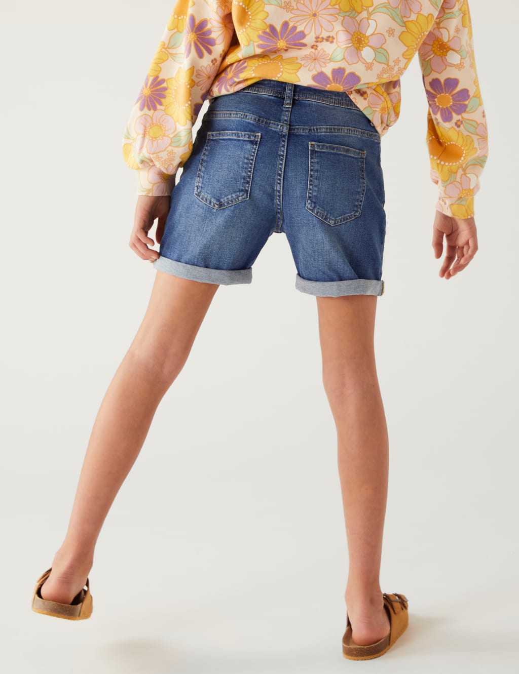 Denim Shorts (6-16 Yrs) image 4