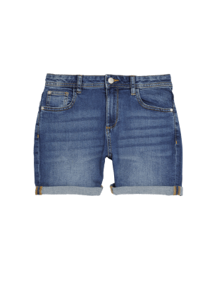 

Girls M&S Collection Denim Shorts (6-16 Yrs), Denim