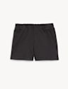 Swim Shorts With White And Blue Zig Zag Print