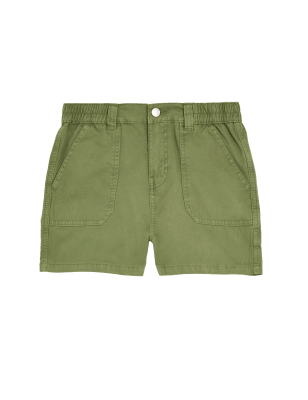 

M&S Collection Cargo-Shorts aus reiner Baumwolle (6-16 Jahre) - Khaki, Khaki