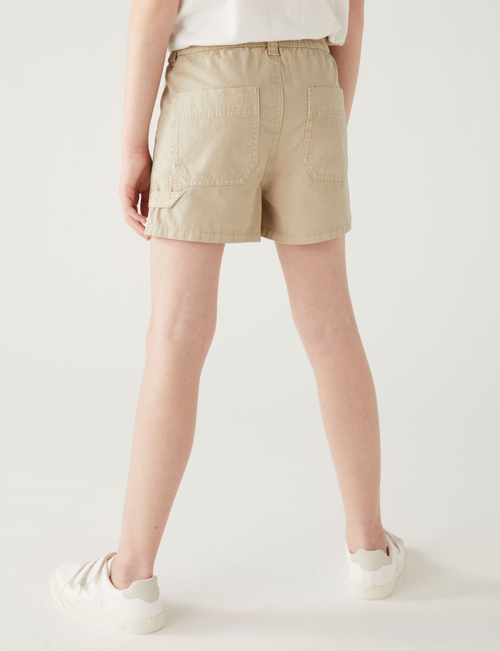 Pure Cotton Cargo Shorts (6-16 Yrs) image 4