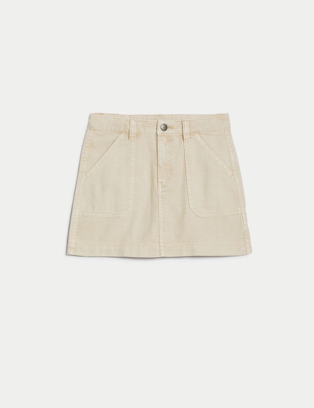 Pure Cotton Cargo Skirt (6-16 Yrs) image 2