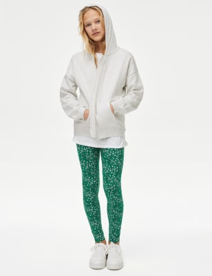 

M&S Collection Leggings de algodón estampados (6-16 años) - Green Mix, Green Mix