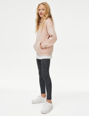 Grey Girls Leggings Jeggings M S IE