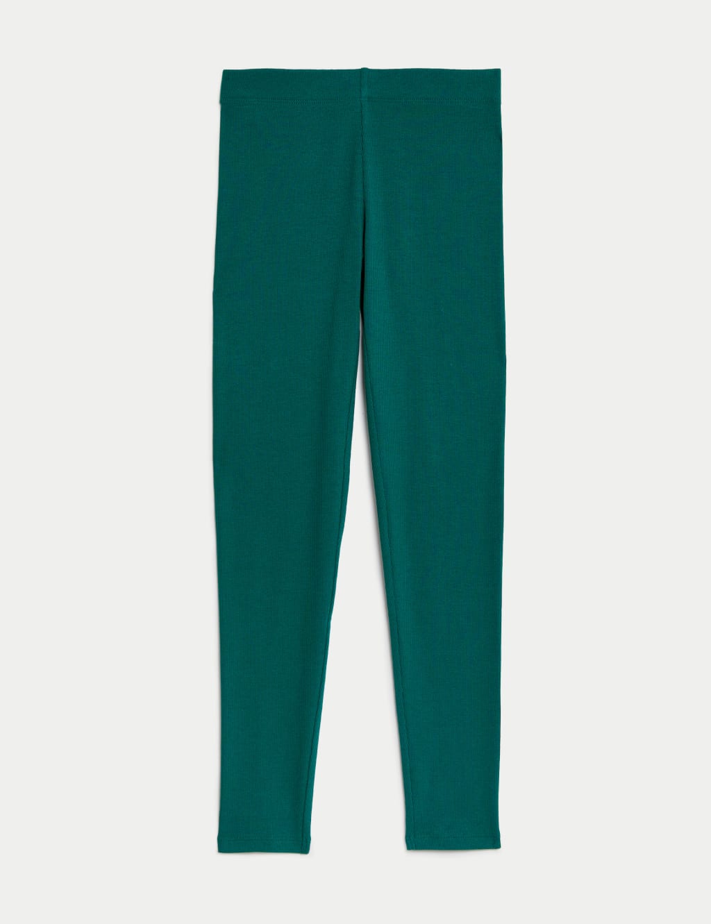 Cotton Rich Ribbed Leggings (6-16 Yrs) image 2