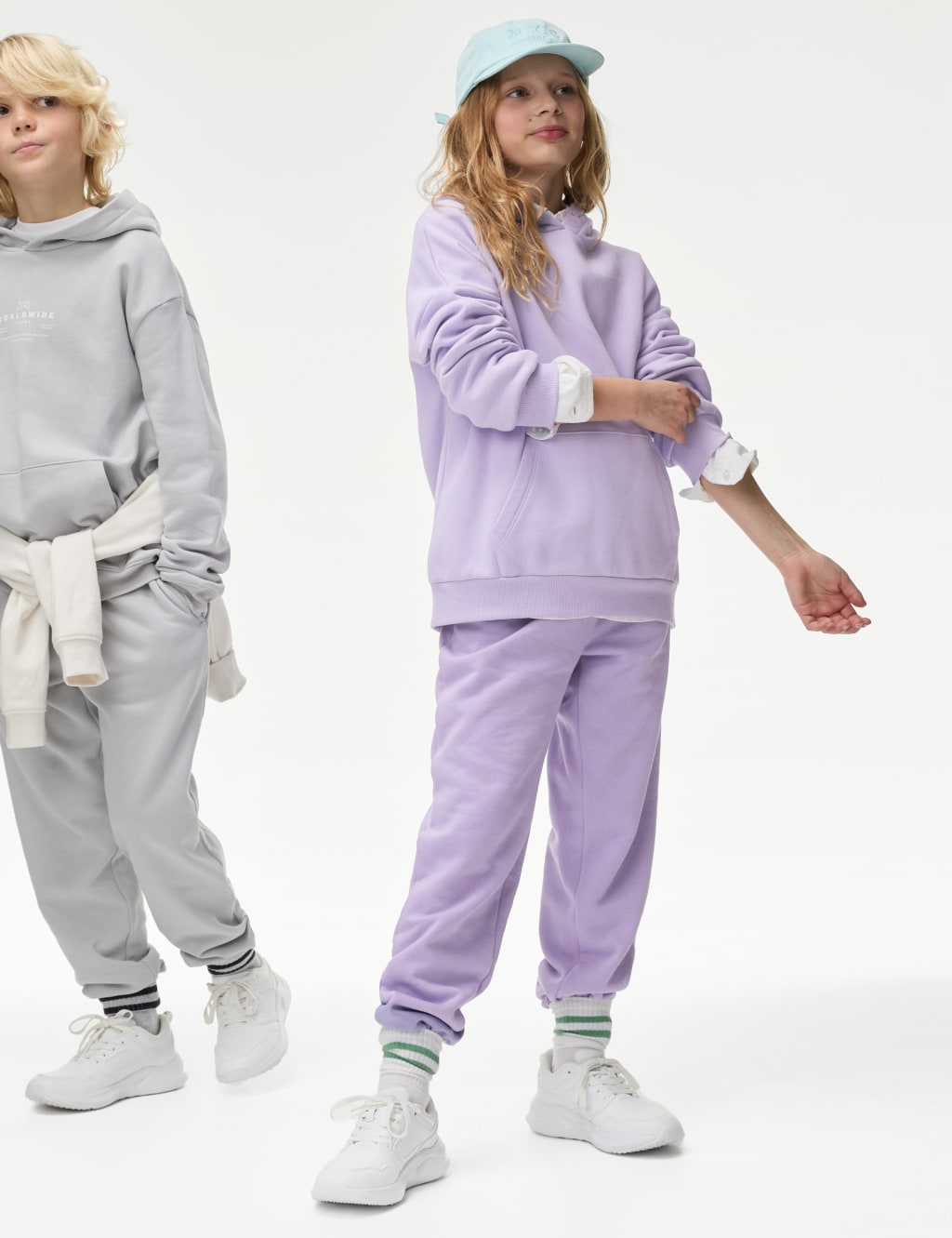 Girls purple joggers 2025