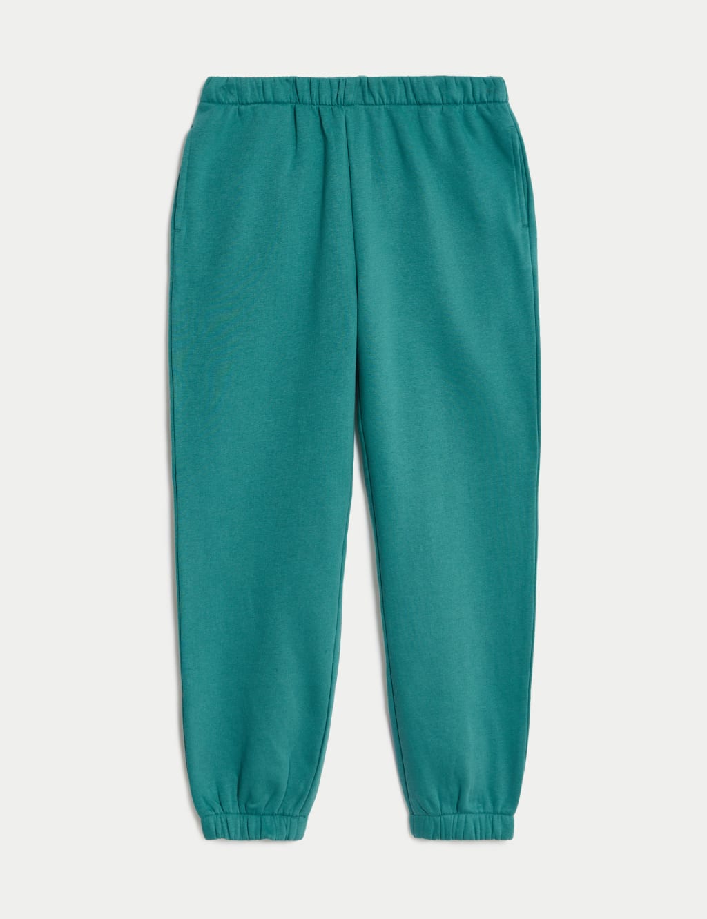 Cotton Rich Plain Joggers (6-16 Yrs) image 2
