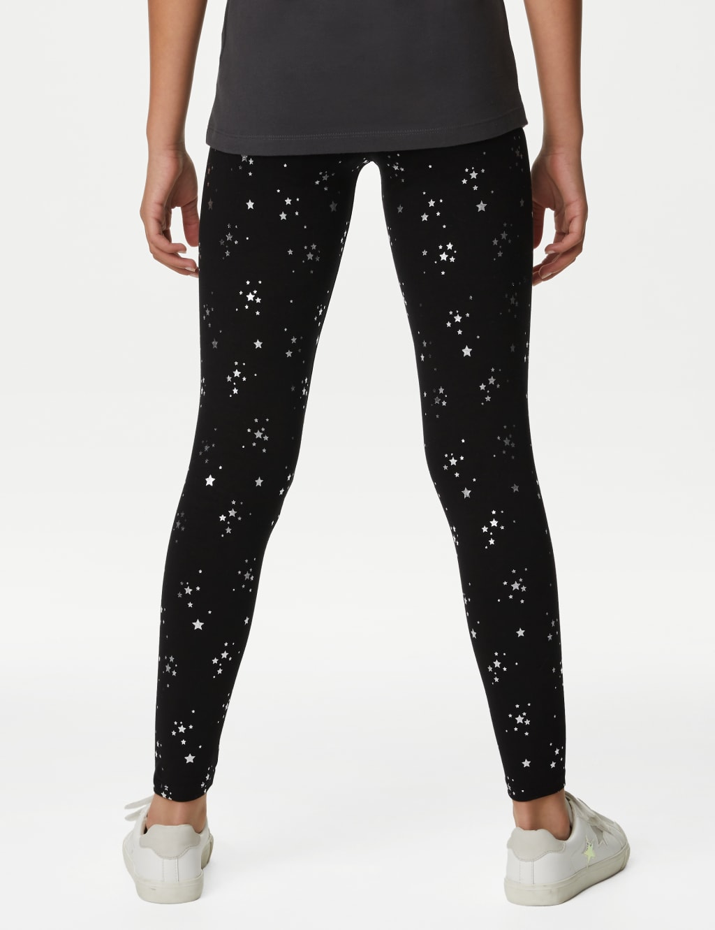 Cotton Rich Star Leggings (6-16 Yrs) image 4