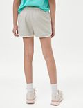 Denim-Shorts aus reiner Baumwolle mit Elastikbund (6–16 Jahre)