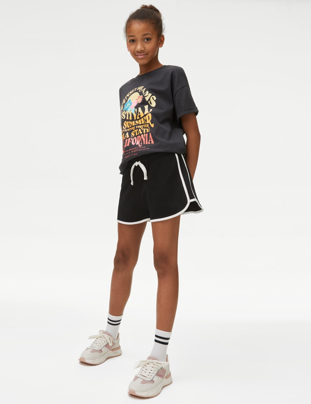 Marks and spencer girls shorts 2025