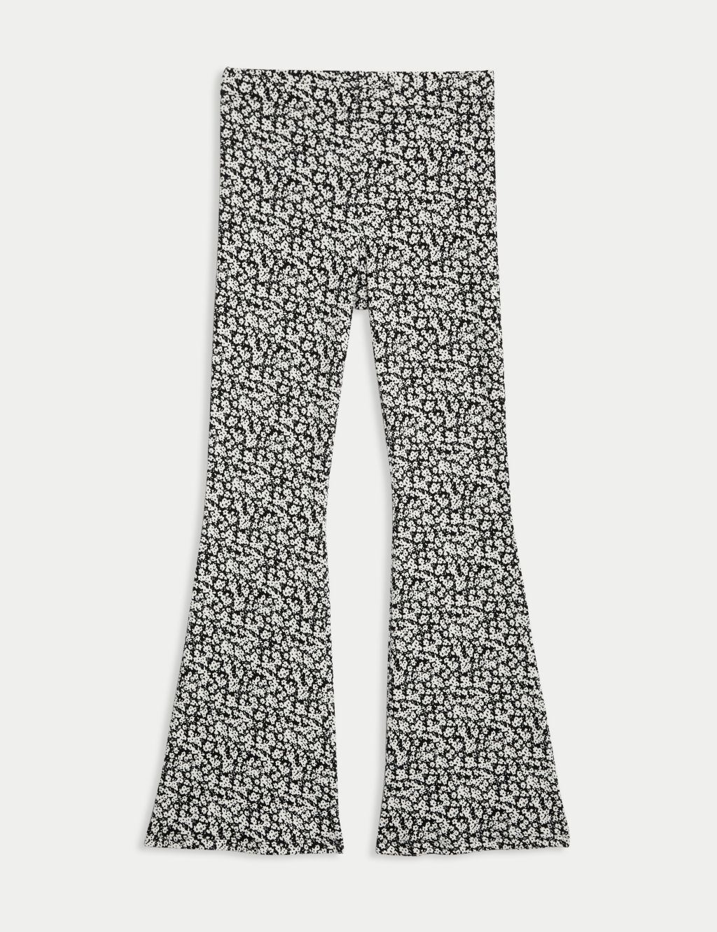 Cotton Rich Flared Leggings (6-16 Yrs) image 2