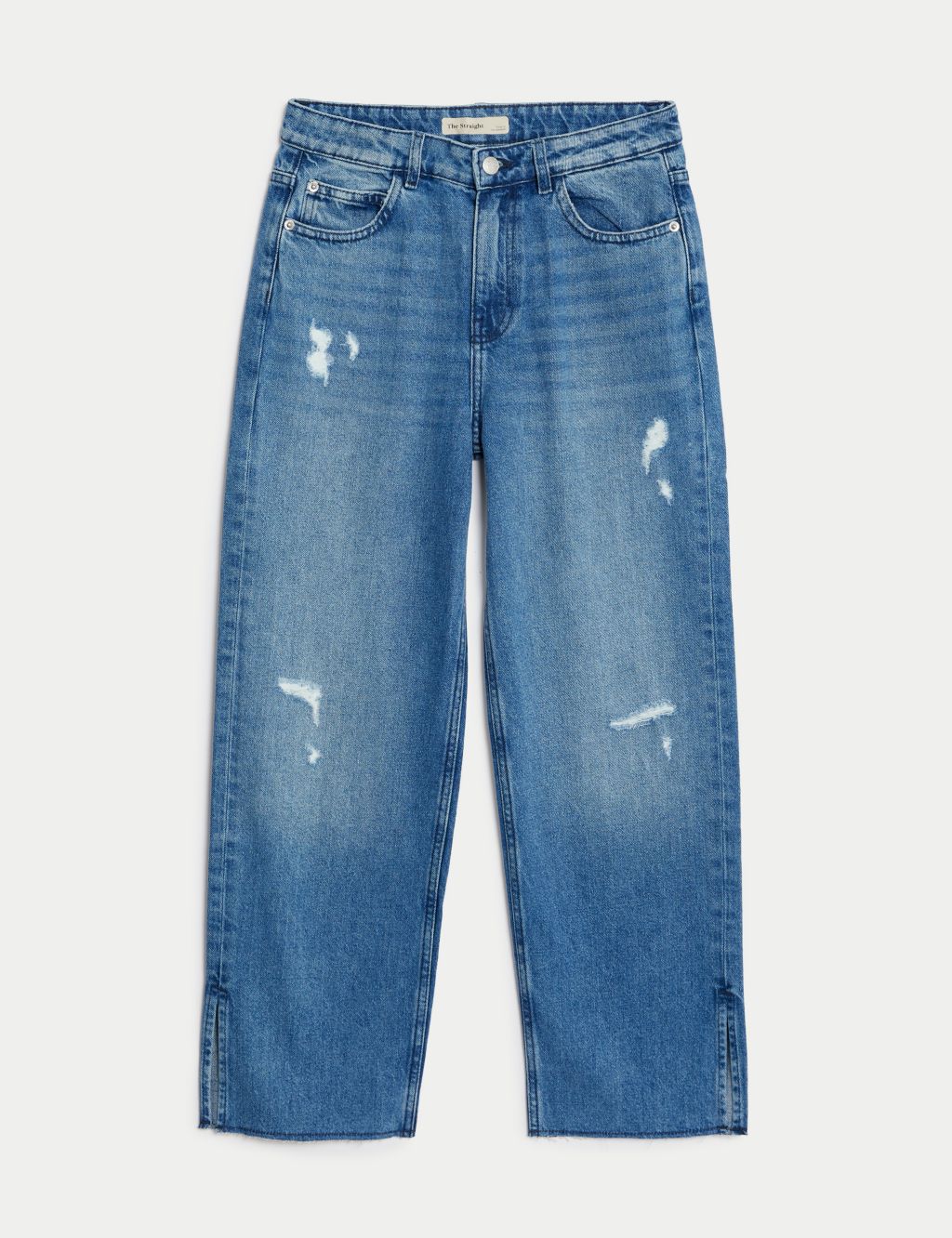 Pure Cotton Denim Jeans (6–16 Yrs) image 2