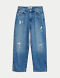 Jeans van puur katoenen denim (6-16 jaar)