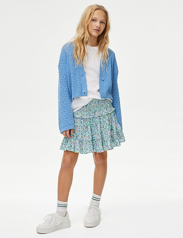 Ditsy Floral Skirt (6-16 Yrs) - LU