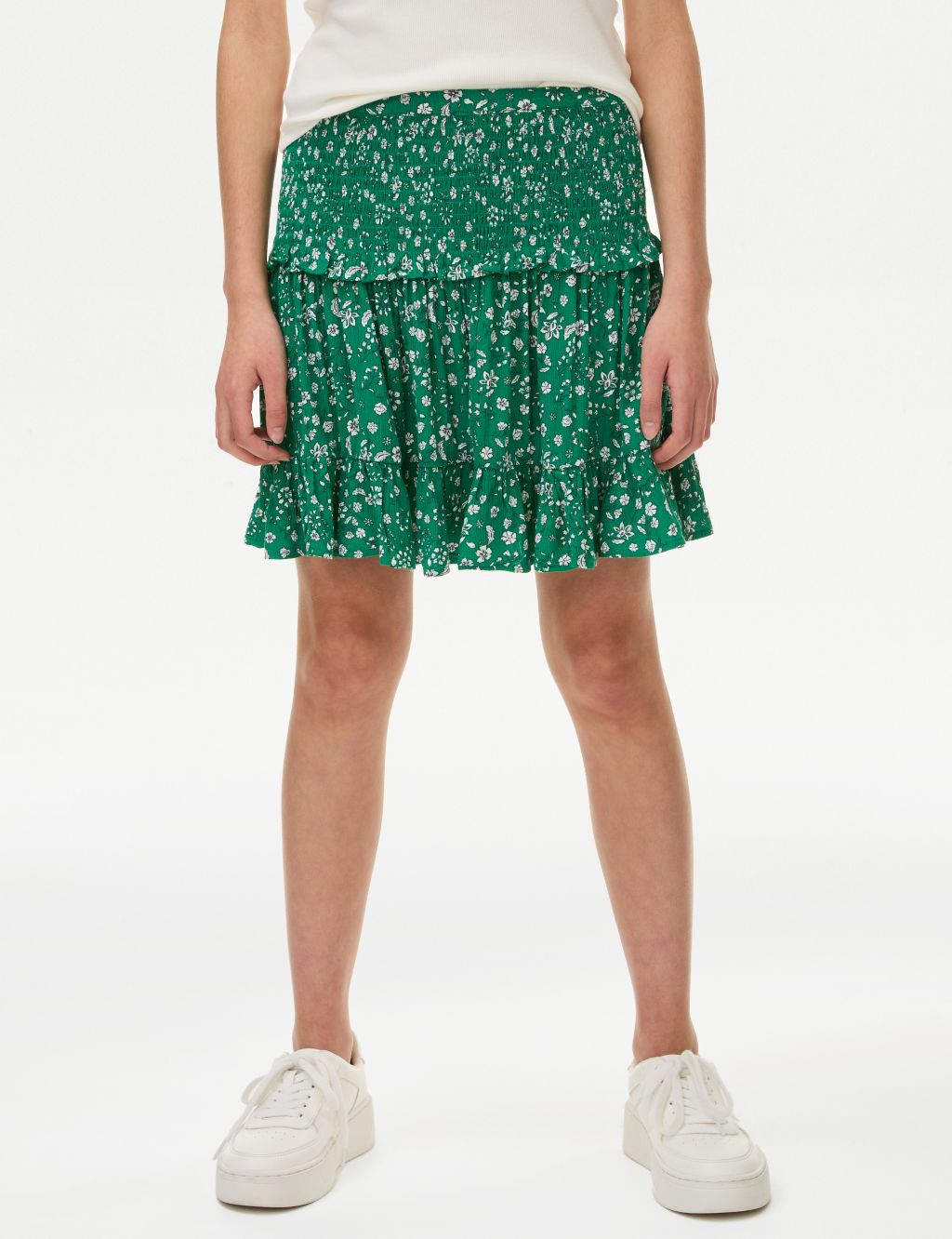 Ditsy Floral Skirt (6-16 Yrs) image 3