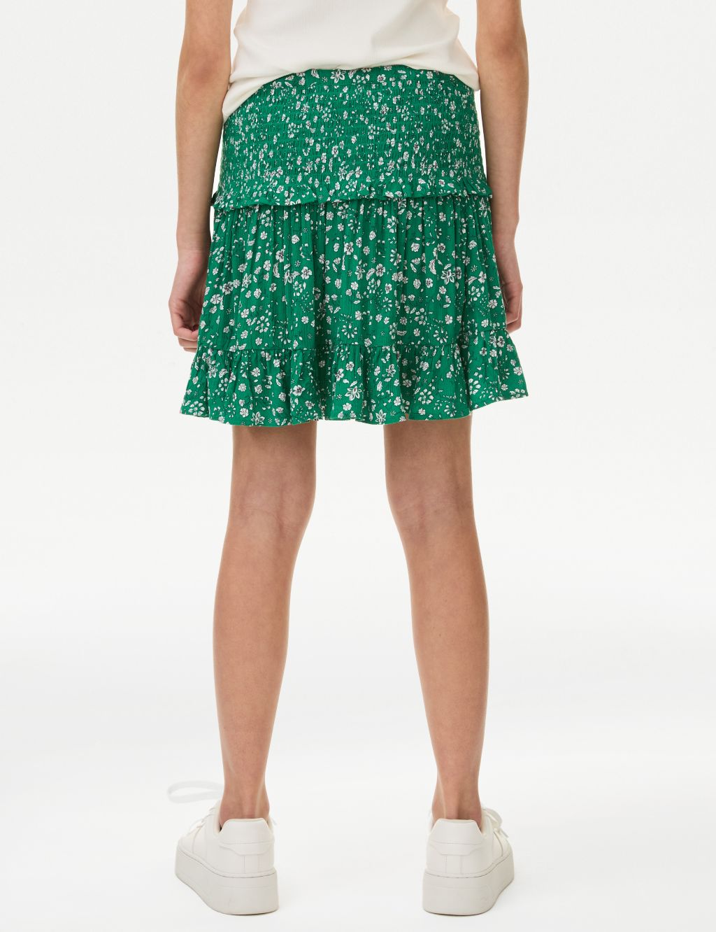 Ditsy Floral Skirt (6-16 Yrs) image 4