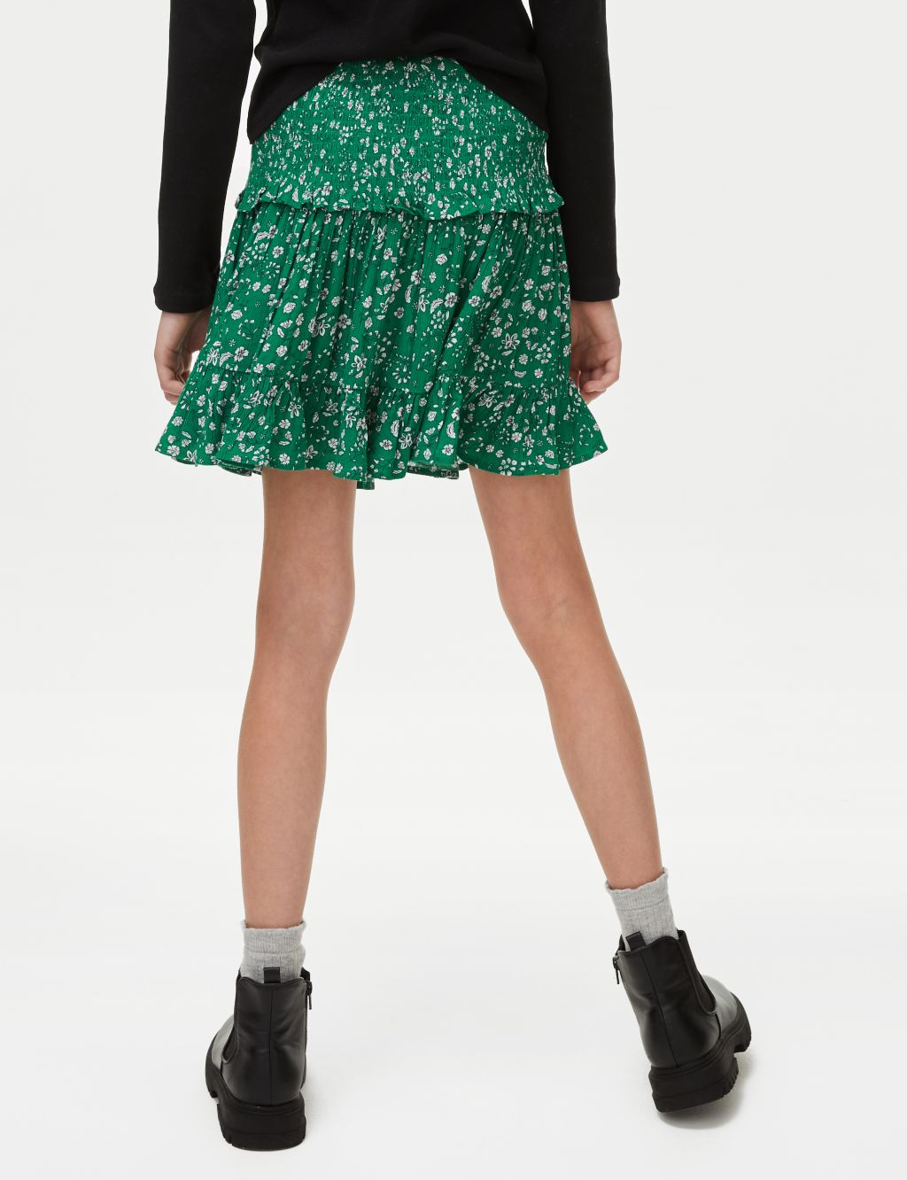 Ditsy Floral Skirt (6-16 Yrs) image 5