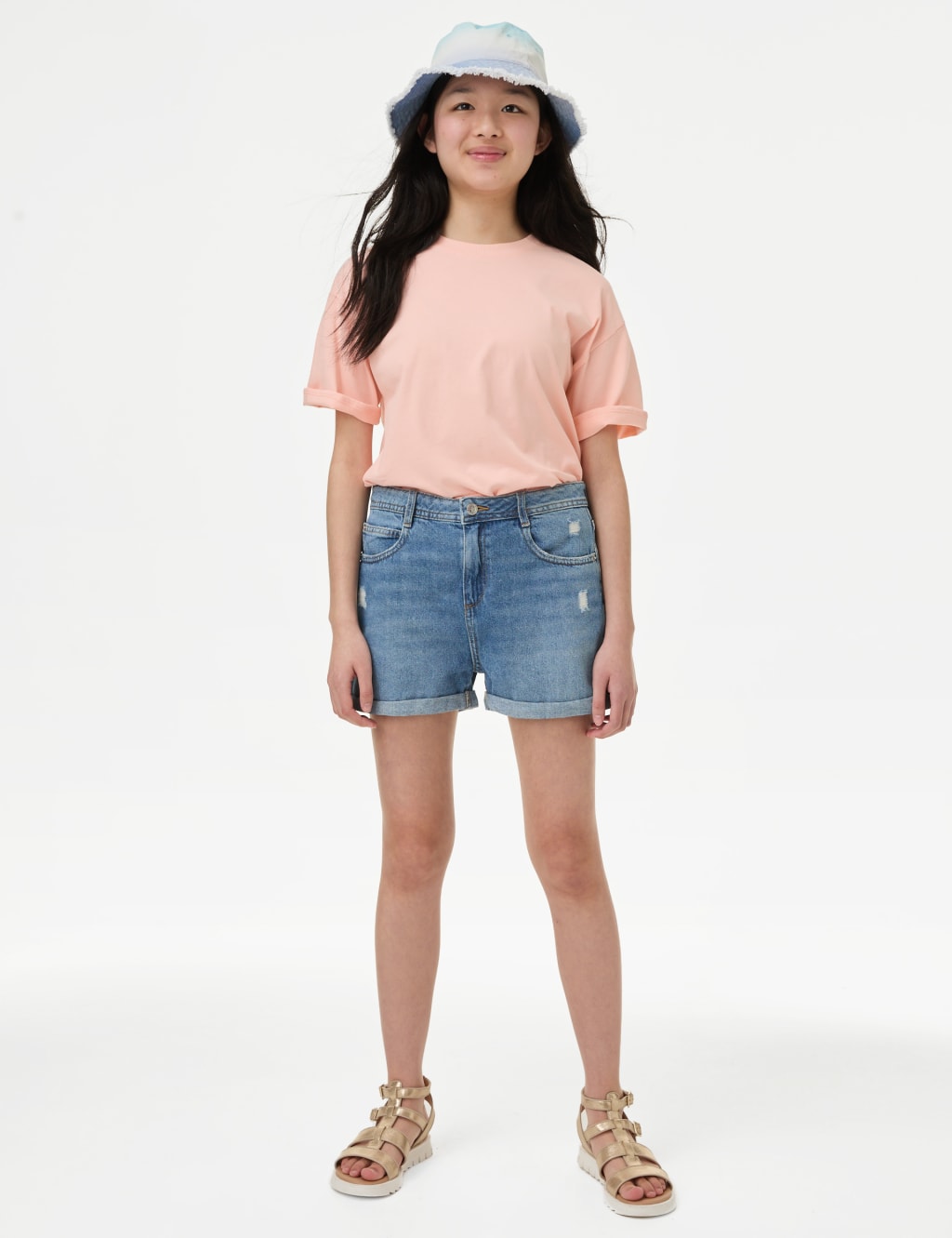 Marks and hotsell spencer girls shorts