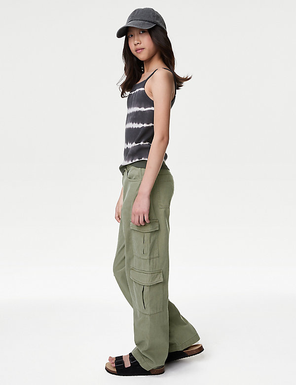 Cotton Rich Cargo Trousers (6-16 Yrs) - IT