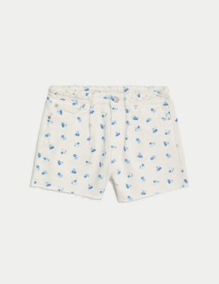 Pure Cotton Denim Shorts(6-16 Yrs)