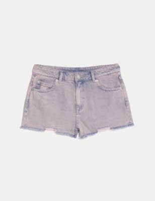 Pure Cotton Denim Shorts (6-16 Yrs)