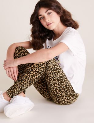 Organic Leopard Leggings