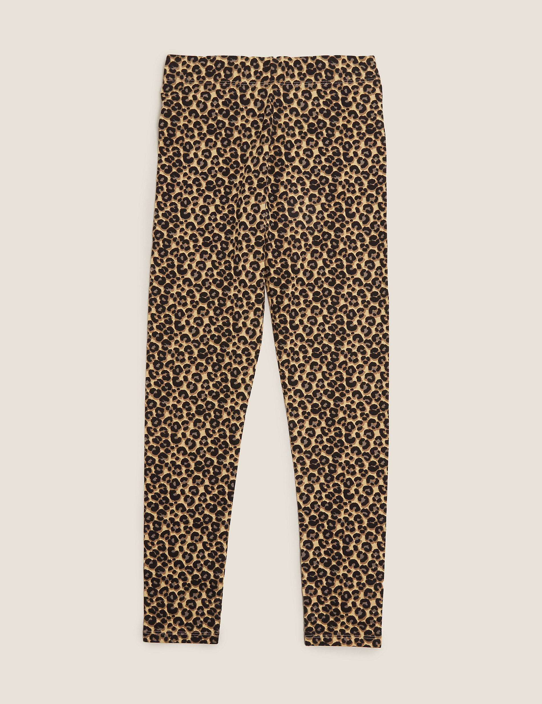 Organic Cotton Leopard Print Leggings (6-16 Yrs)