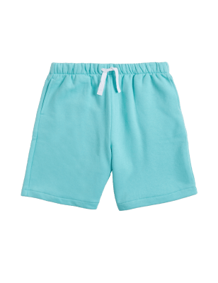 

M&S Collection Pantalón corto de algodón (6-16 años) - Aqua, Aqua
