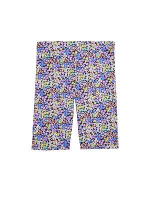 

Girls M&S Collection Cotton Rich Floral Shorts (6-16 Yrs) - Black Mix, Black Mix